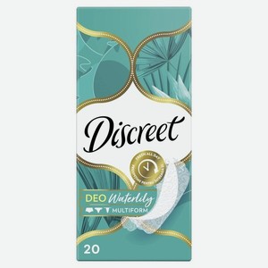 Прокладки ежедневные Discreet Deo Water Lily