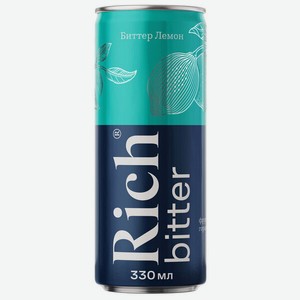 Напиток безалкогольный Rich Bitter Лемон 330 мл
