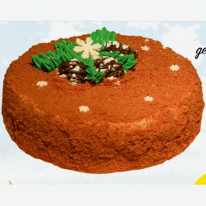 Торт Медовый Новогодний 1 кг