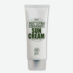 DERMA FACTORY Крем солнцезащитный Houttuynia cordata 65% sun cream 50
