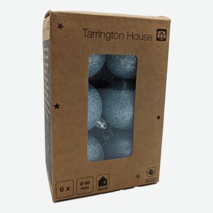 Tarrington House Набор шаров голубые 6см, 6шт Китай