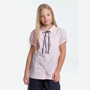 Блузка для девочки Mini Maxi, розовая (158)