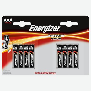 Батарейки Energizer Alkaline Power ААА 8 шт.