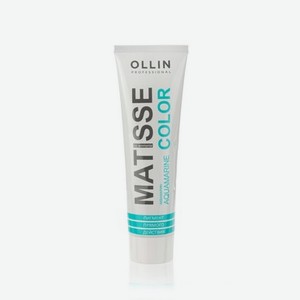 Тонирующая маска для волос Ollin Professional Matisse Color прямого действия , Aquamarine/Аквамарин , 100мл
