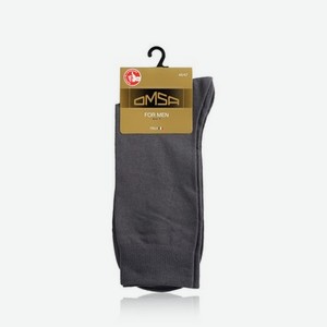 Мужские носки Omsa Classic трикотажные , 203 , Grigio Scuro , р.45-47