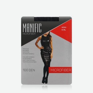 Женские колготки Manific Microfibra 100den Nero 4 размер