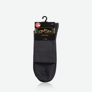 Мужские носки Omsa Classic трикотажные , 202 , Grigio Scuro , р.45-47