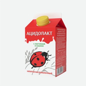 Напиток ацидофильный БОЖЬЯ КОРОВКА 450гр