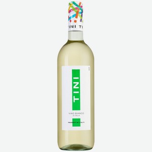 Вино TINI Бьянко ординарное белое полусухое, 0.75л, Италия, 0.75 L