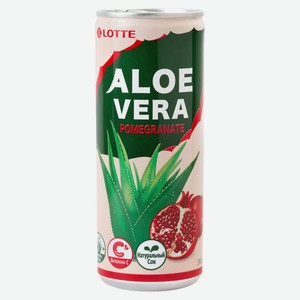 Напиток газированный Lotte Алоэ вера Гранат, 240 мл