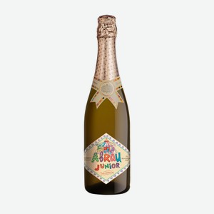 Напиток газированный Abrau Junior Золотое со вкусом винограда, 0.75 л, стеклянная бутылка