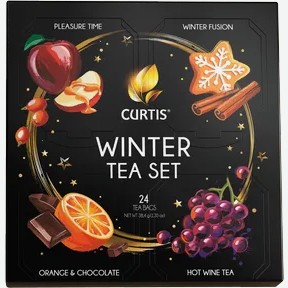Чай черный Curtis Чай CURTIC Winter Tea Set ассорти 24пак x 1.6г