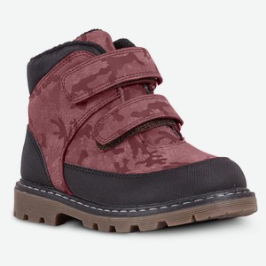 Ботинки для девочки Barkito, темно-розовые (22)