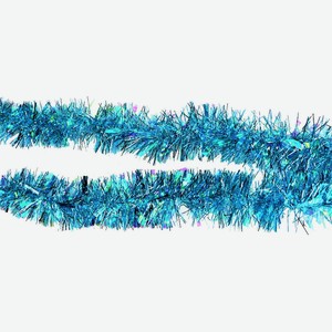 Украшение ёлочное Santa s World мишура голубой 2м артMY-8058
