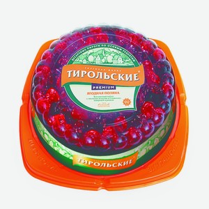 Пирог Тирольские пироги ягодная поляна, 600г Россия