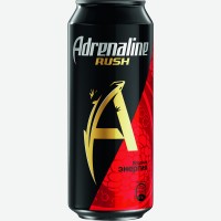 Энергетический напиток   Adrenaline Rush   Ягоды, безалкогольный, 0,449 л
