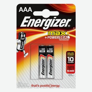 Батарейка Energizer MAX E92 AAA 2 шт.