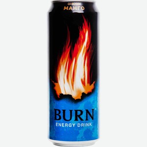 Энергетический напиток Burn Манго, 0,449 л