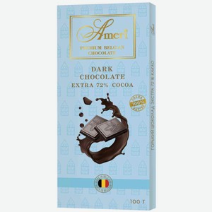 Шоколад горький Ameri Extra 72 % какао, 100 г