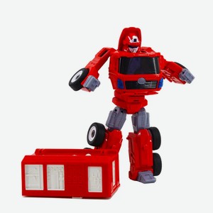 Робот-трансформер Dade Toys «Пожарная машина» 4 в 1, со светом и звуком