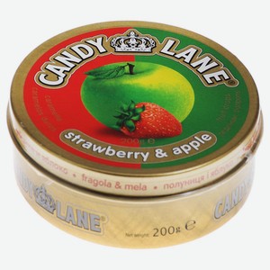 Леденцы Candy Lane Сладкая Сказка клубника яблоко, 200 г