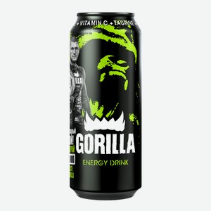 Напиток энергетический Gorilla, банка, 450 мл
