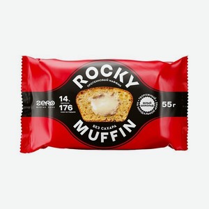 Маффин  Rocky Muffin  Творожный с белым шоколадом, 55 г