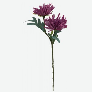 Искусственные цветы хризантема цвет: фиолетовый 47,5 см
