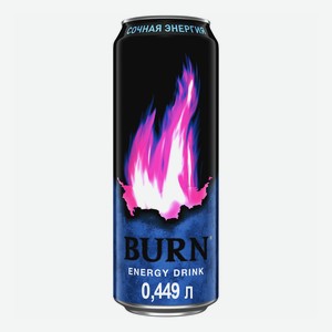 Напиток Burn  энергетический сочная энергия 0,449 л ж/б