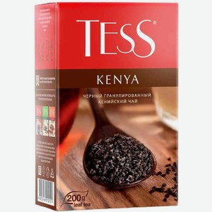 Чай черный Tess Kenya гранулированный, 200 г