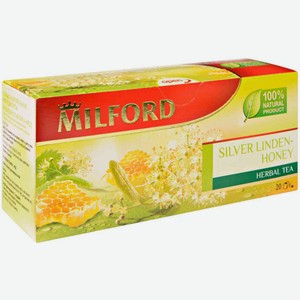 Чайный напиток Milford Silver Linden-Honey, 20×2 г