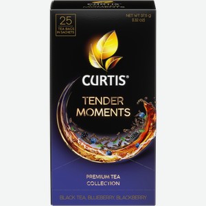 Чай черный Curtis Tender Moments черника ежевика 25пак