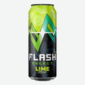 Энергетический напиток Flash Up Energy Lime Mint, 450мл Россия
