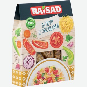 Булгур Raisad гарнир с овощами от шеф-повара, 200г