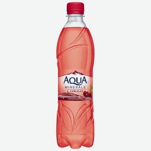 Вода питьевая Aqua Minerale с соком черешни, 0.6 л