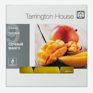 Tarrington House Свеча Чайная ароматическая Сочный манго, 9шт Россия