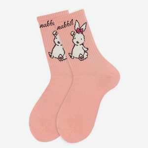 Носки для детей Гранд риб  Кролик , розовый (16-18)