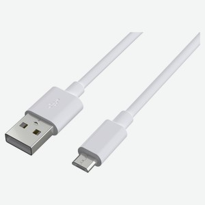 Кабель Qilive USB А- MICRO-USB 2.1A белый, 0,2 м