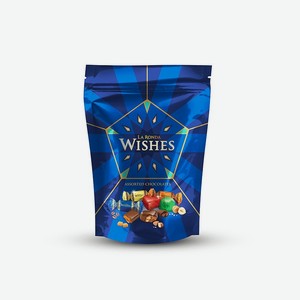 Ассорти шоколадных конфет Wishes с начинкой 100 грамм