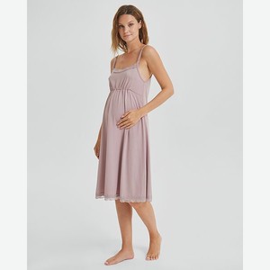 Ночная сорочка (для беременных и кормящих):Розовый:48