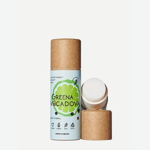 Натуральный твердый дезодорант Greena Avocadova Бергамот и перец мини-версия мужской