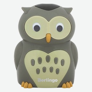 Точилка Berlingo электрическая детская Owl 1 отверстие с контейнером