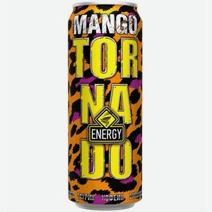 Напиток энергетический Tornado MANGO 0,45л