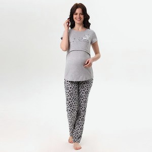 Пижама женская для беременных и кормящих:48