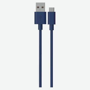 Кабель Qilive USB А- MICRO-USB 2.1A синий, 1,2 м