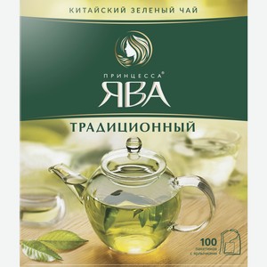 Чай зеленый Принцесса Ява Китайский 100пак