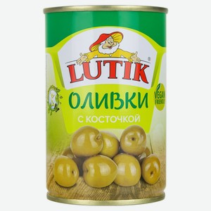 Оливки с косточкой LUTIK, 280 г
