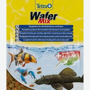 Корм для донных рыб и ракообразных Tetra WaferMix, 15 г