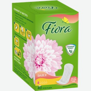 Прокладки Fiora женские ежедневные 40шт