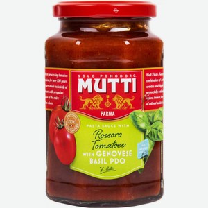 Соус томатный Mutti с генуэзским базиликом, 400 г